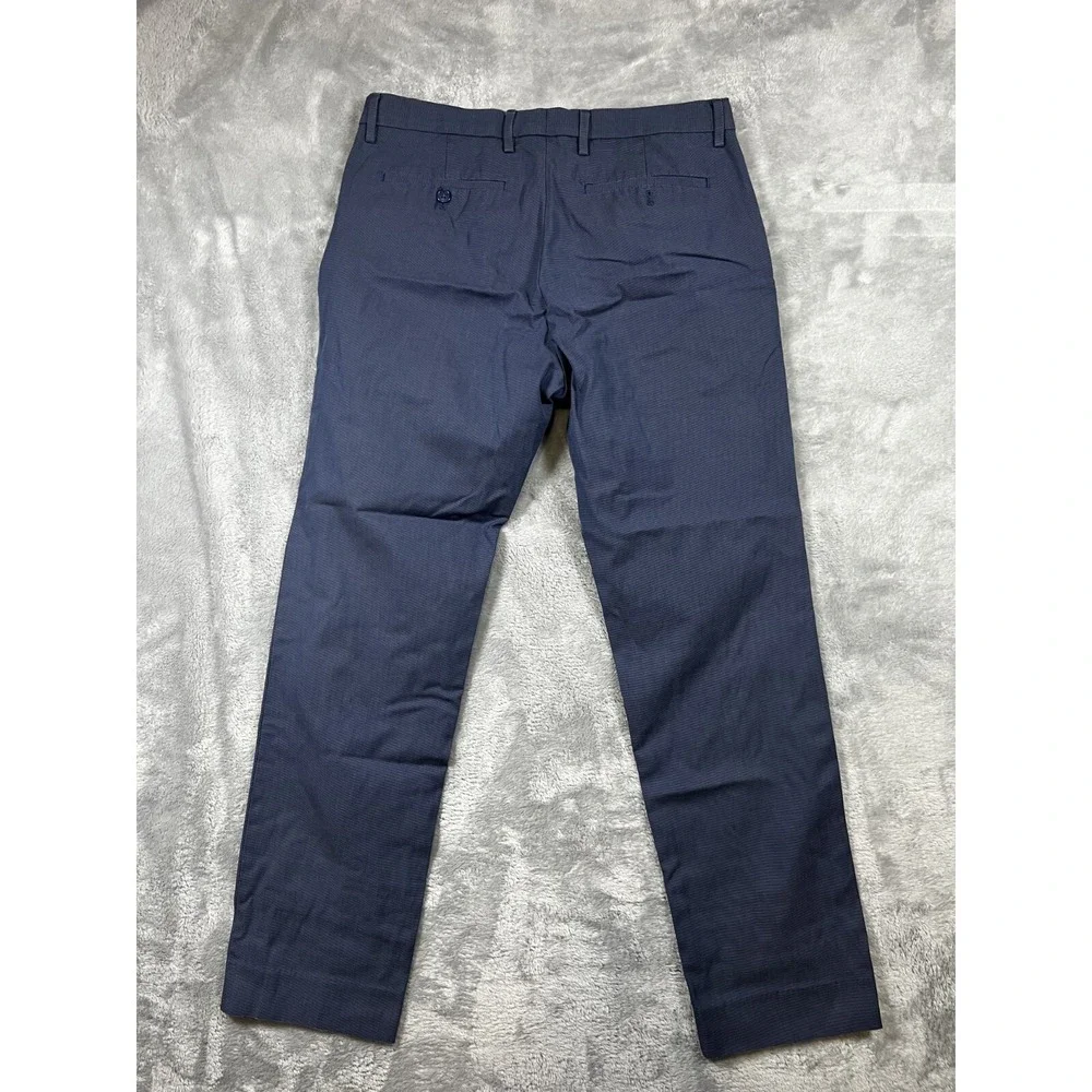 Banana Republic Dress Pants Men's 32x32 Modern Slim Fit Chinos Non Iron Blue